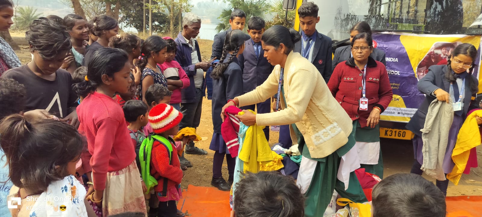 Cloths Distribution
